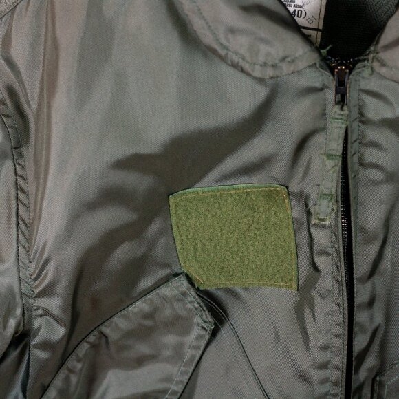 Vintage 90s USAF CWU-36P Nomex Flight Jacket - Men's MD Made in USA - Picture 4 of 9